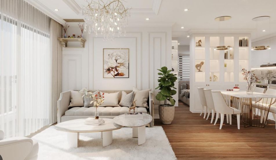 Bán căn hộ 3 phòng ngủ tòa LD3 The London Vinhomes Ocean Park, hướng Bắc, view hướng ra công viên